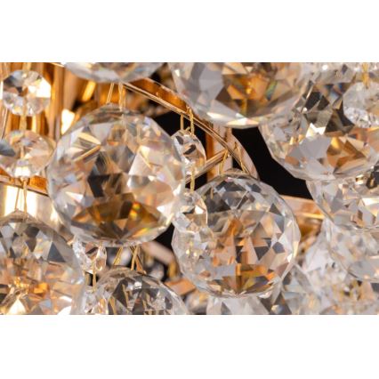Maytoni DIA120-06-G - Taklampa KAROLINA 6xE14/40W/230V