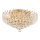 Maytoni DIA120-09-G - Taklampa KAROLINA 9xE14/40W/230V