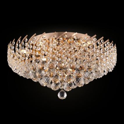 Maytoni DIA120-09-G - Taklampa KAROLINA 9xE14/40W/230V