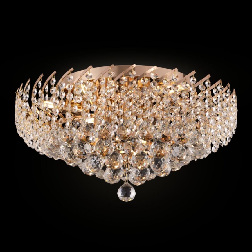 Maytoni DIA120-09-G - Taklampa KAROLINA 9xE14/40W/230V