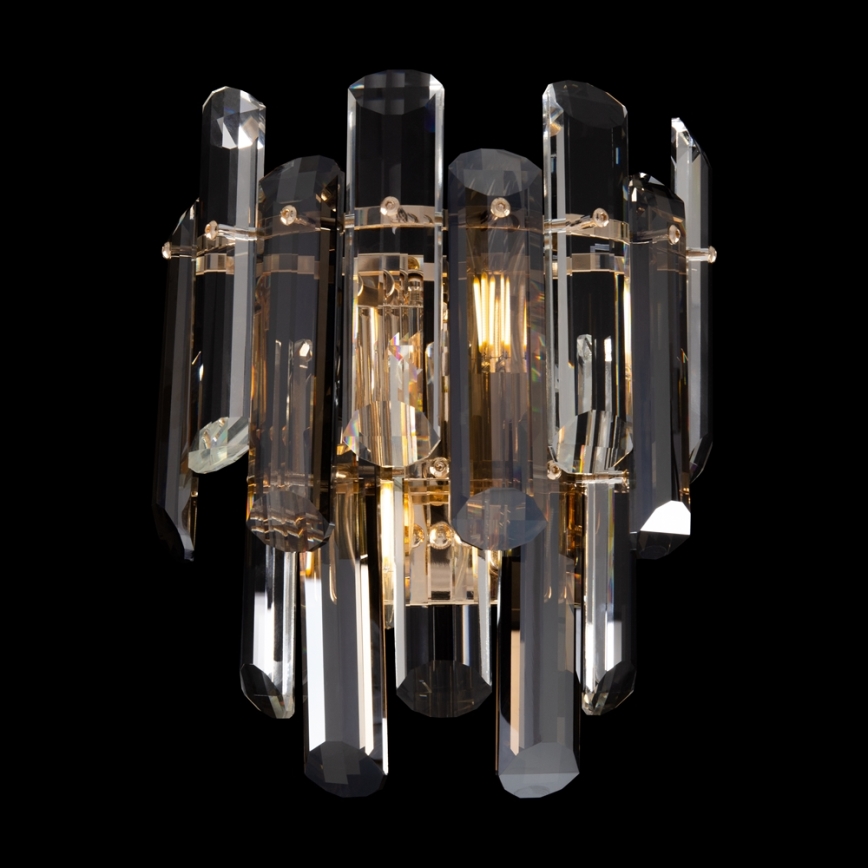 Maytoni DIA200WL-02G - Vägglampa FLARE 2xE14/40W/230V