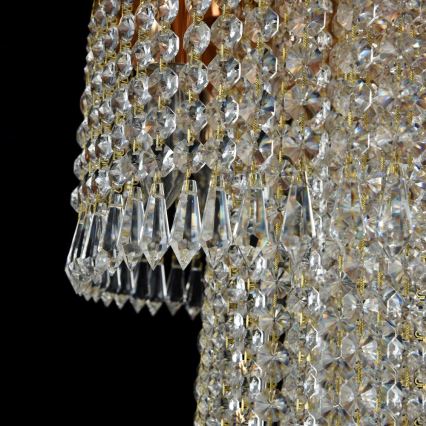 Maytoni DIA522-CL-12-G - Taklampa CASCADE 12xE14/60W/230V