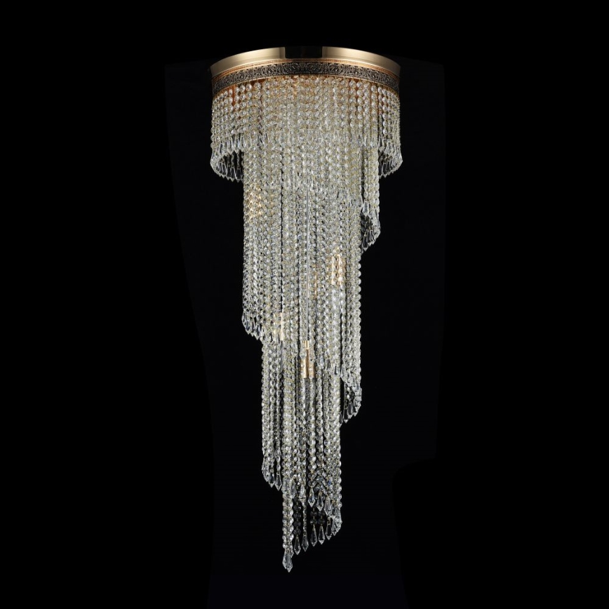 Maytoni DIA522-CL-12-G - Taklampa CASCADE 12xE14/60W/230V