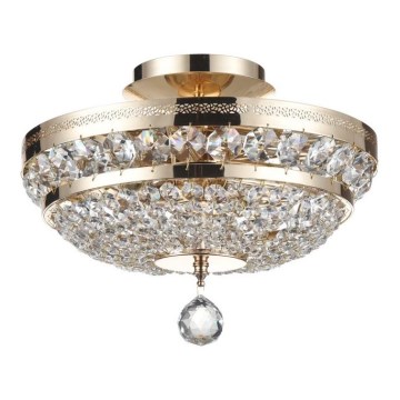 Maytoni DIA700-CL-03-G - Taklampa OTTILIA 3xE14/60W/230V