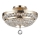 Maytoni DIA700-CL-03-G - Taklampa OTTILIA 3xE14/60W/230V