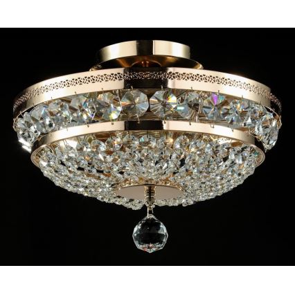 Maytoni DIA700-CL-03-G - Taklampa OTTILIA 3xE14/60W/230V