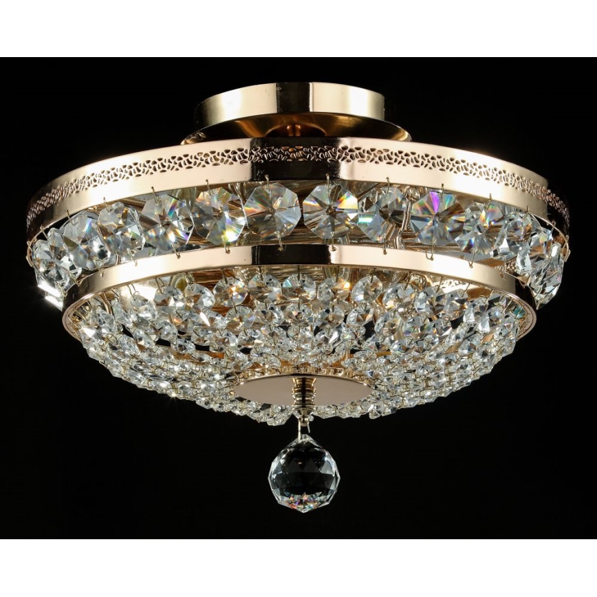 Maytoni DIA700-CL-03-G - Taklampa OTTILIA 3xE14/60W/230V
