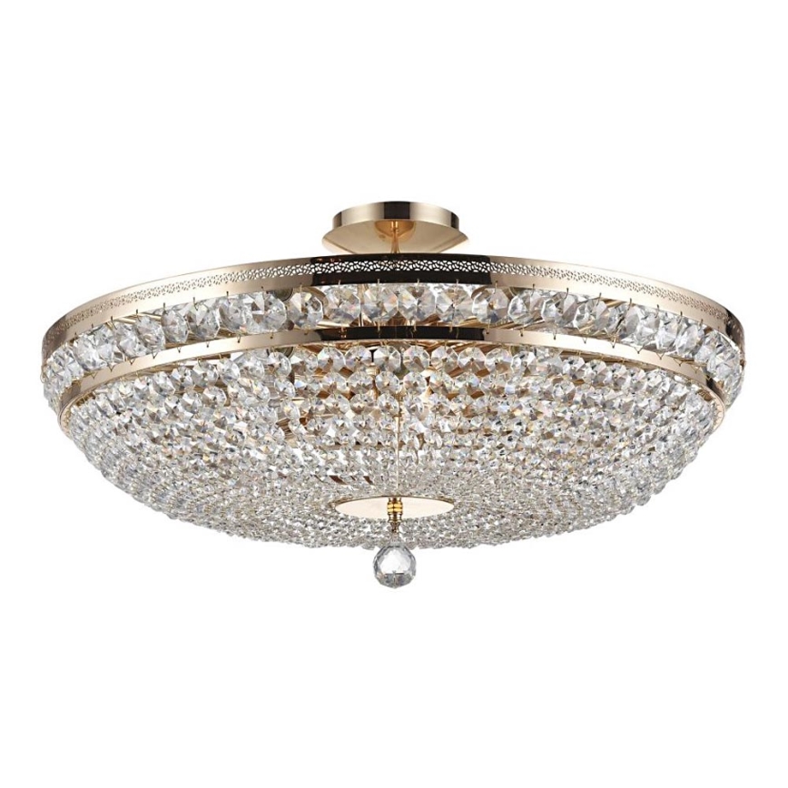 Maytoni DIA700-CL-12-G - Taklampa OTTILIA 12xE14/60W/230V