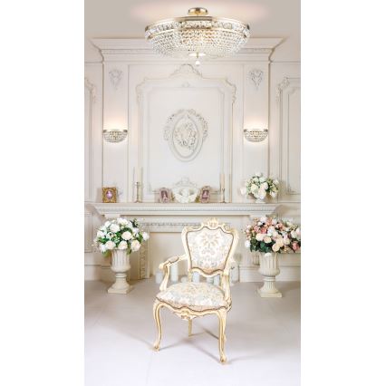 Maytoni DIA700-CL-12-G - Taklampa OTTILIA 12xE14/60W/230V