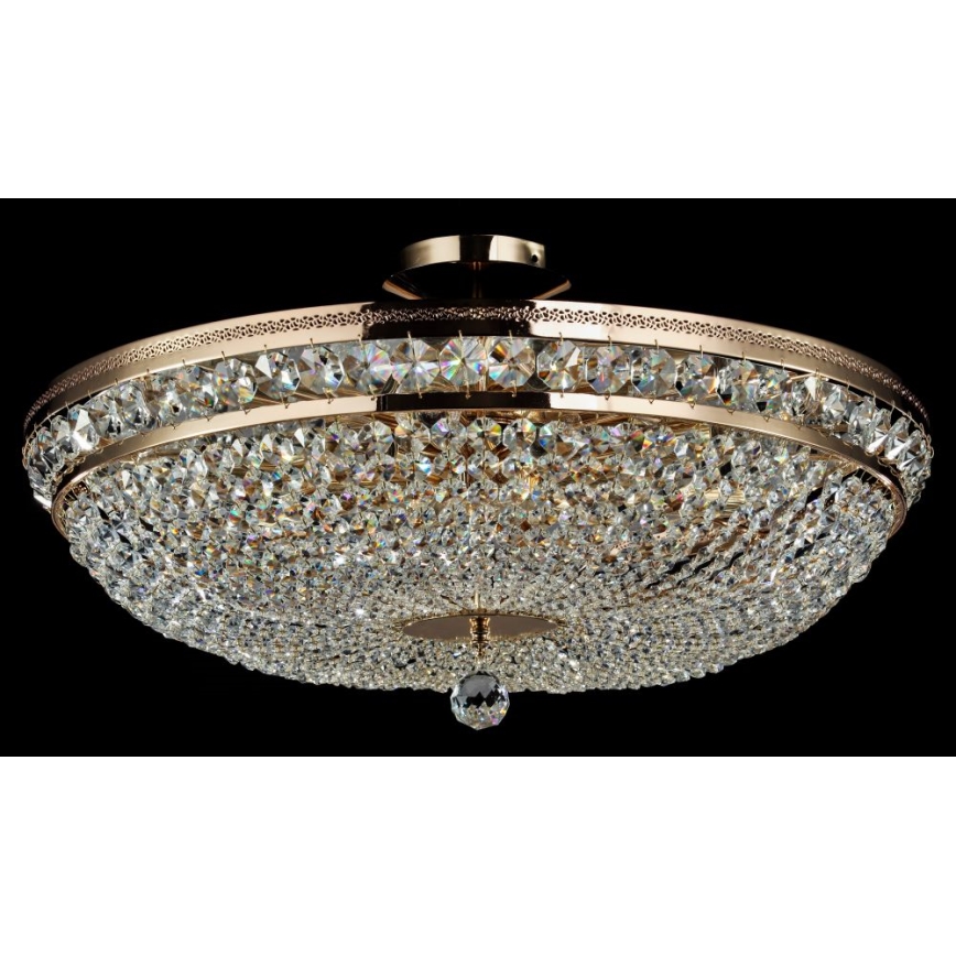Maytoni DIA700-CL-12-G - Taklampa OTTILIA 12xE14/60W/230V
