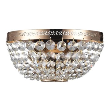 Maytoni DIA700-WL-02-G - Taklampa OTTILIA 2xE14/60W/230V