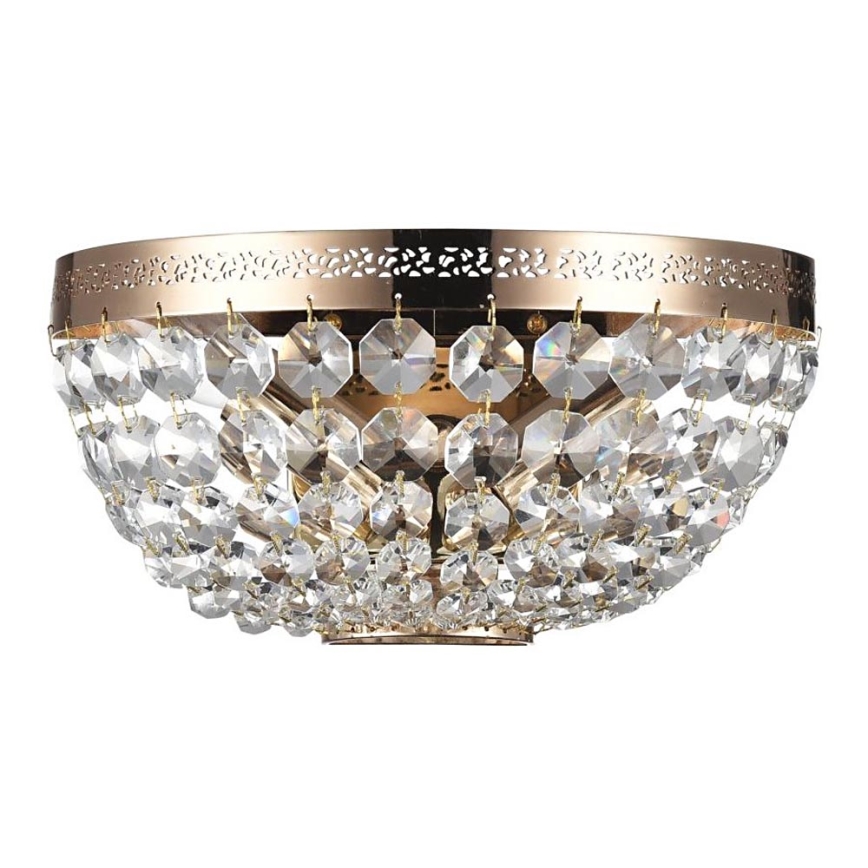 Maytoni DIA700-WL-02-G - Taklampa OTTILIA 2xE14/60W/230V