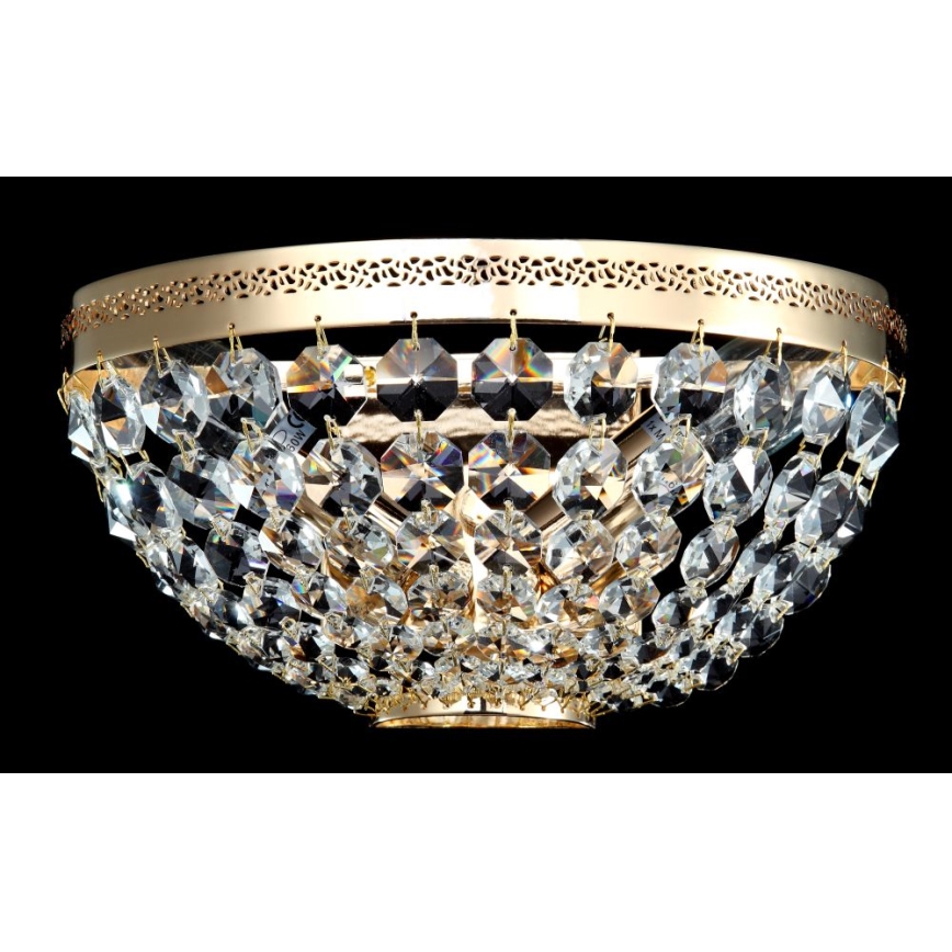 Maytoni DIA700-WL-02-G - Taklampa OTTILIA 2xE14/60W/230V