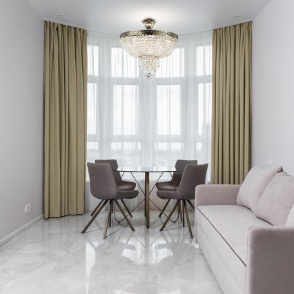 Maytoni DIA890-CL-05-G - Fäst ljuskrona PALACE 5xE27/60W/230V