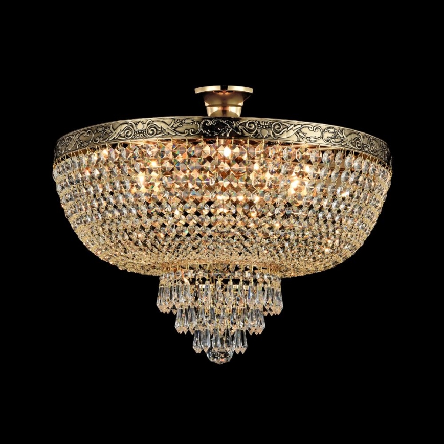 Maytoni DIA890-CL-06-G - Fäst ljuskrona PALACE 6xE27/60W/230V