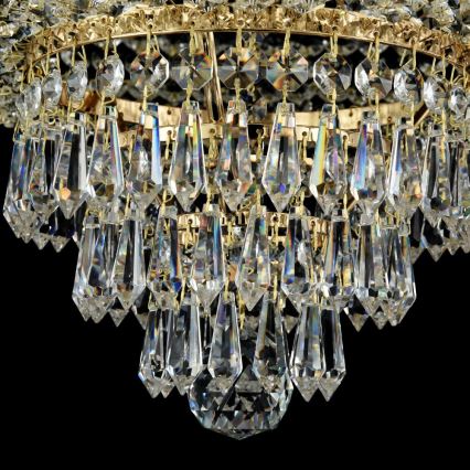 Maytoni DIA890-CL-06-G - Fäst ljuskrona PALACE 6xE27/60W/230V