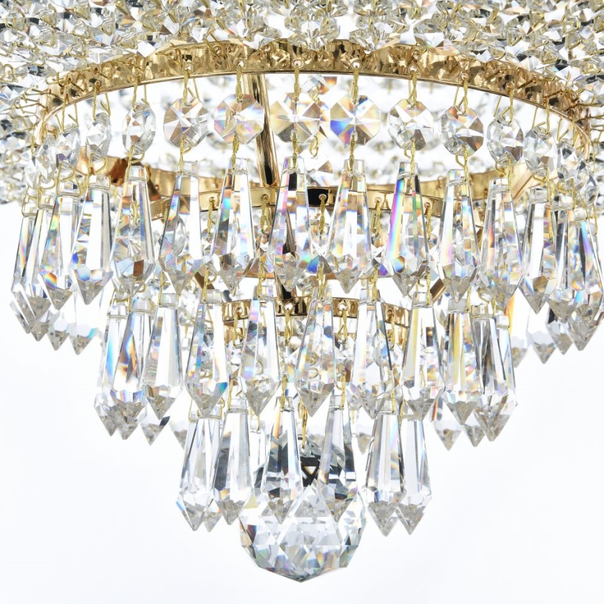 Maytoni DIA890-CL-06-G - Fäst ljuskrona PALACE 6xE27/60W/230V