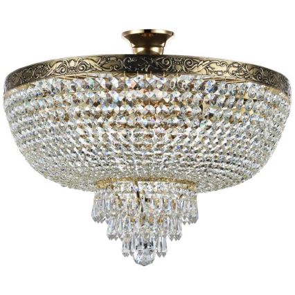 Maytoni DIA890-CL-06-G - Fäst ljuskrona PALACE 6xE27/60W/230V