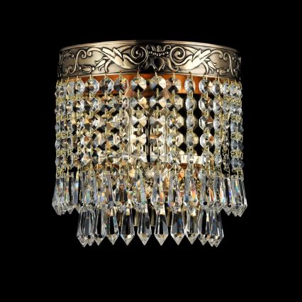 Maytoni DIA890-WL-01-G - Vägglampa PALACE 1xE27/60W/230V