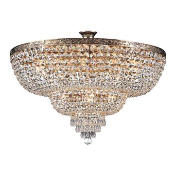 Maytoni DIA891-CL-14-G - Fäst ljuskrona PALACE 14xE27/60W/230V