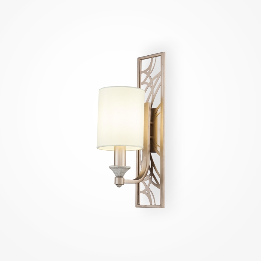 Maytoni H005WL-01BG - Vägglampa VITTORIA 1xE14/40W/230V