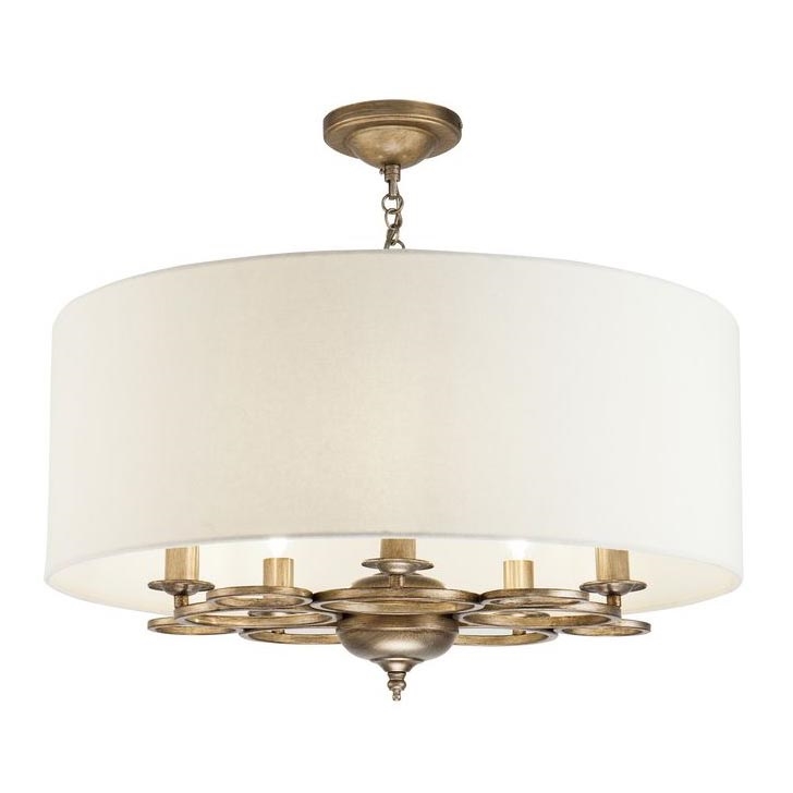 Maytoni H007PL-05G - Ljuskrona på kedja ANNA 5xE14/40W/230V
