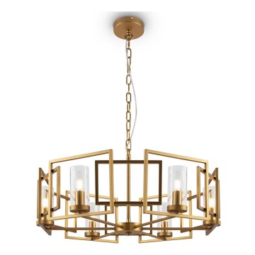 Maytoni H009PL-06G - Ljuskrona på kedja BOWI 6xE14/40W/230V