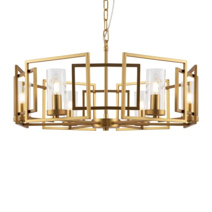 Maytoni H009PL-06G - Ljuskrona på kedja BOWI 6xE14/40W/230V