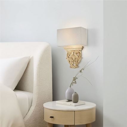 Maytoni H034-WL-02-R - Vägglampa CIPRESSO 2xE14/40W/230V