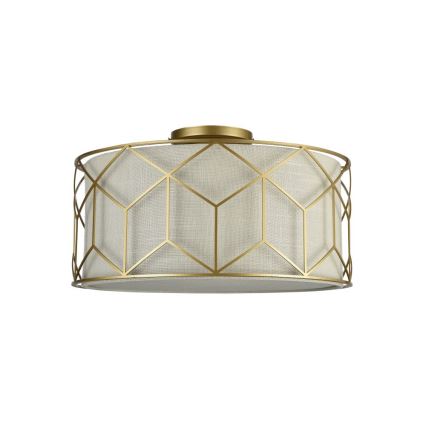Maytoni H223-PL-03-G - Taklampa MESSINA 3xE27/60W/230V