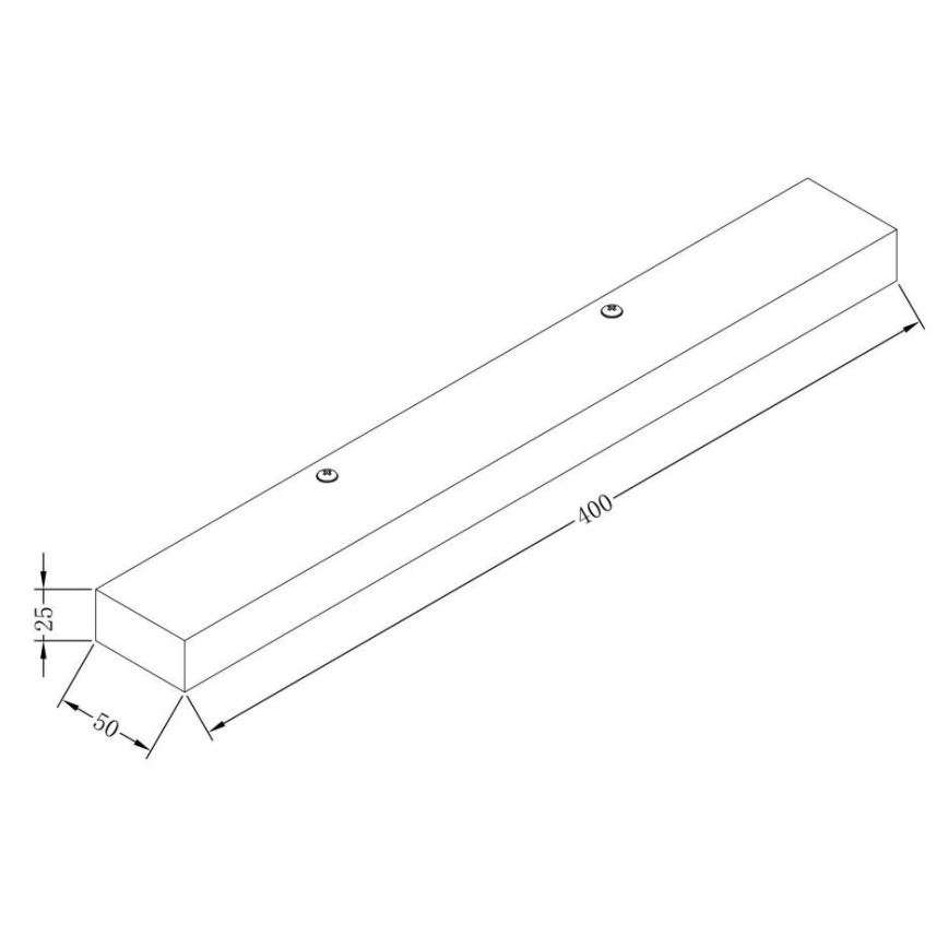 Maytoni MIR011WL-L9W4K - LED väggbelysning ORION LED/9W/230V vit