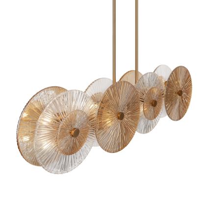 Maytoni MOD007PL-08G1 - Pendelkrona ASTER 4xE14/40W/230V