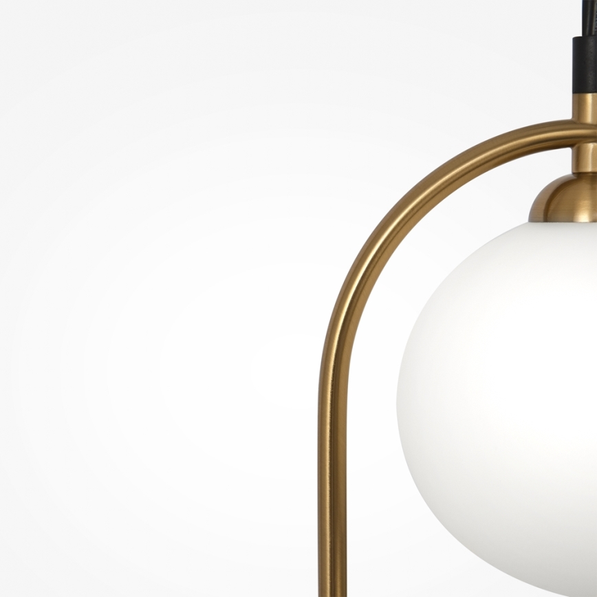 Maytoni MOD013PL-02BS1 - Ljuskrona med textilsladd RING 2xG9/25W/230V mässing
