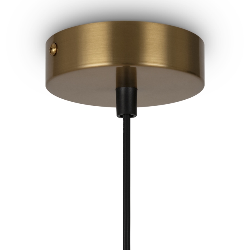 Maytoni MOD013PL-06BS1 - Ljuskrona med textilsladd RING 6xG9/25W/230V mässing