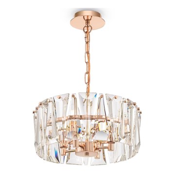 Maytoni MOD043PL-04G - Ljuskrona på kedja PUNTES 4xE14/60W/230V guld