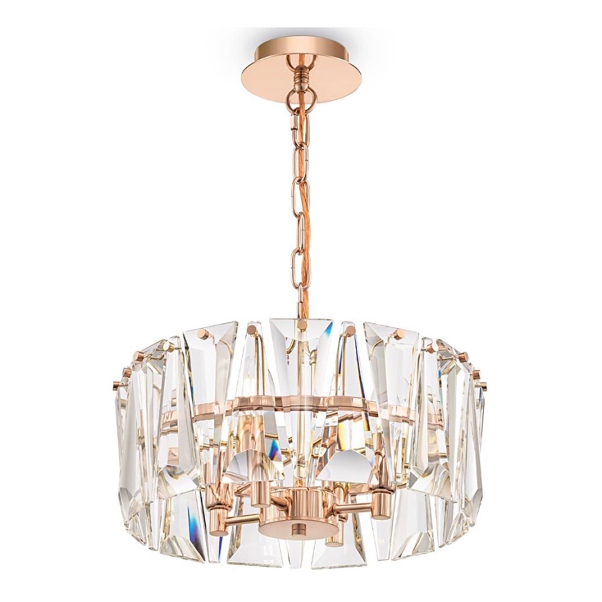 Maytoni MOD043PL-04G - Ljuskrona på kedja PUNTES 4xE14/60W/230V guld