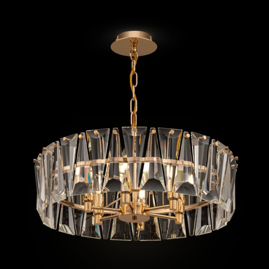 Maytoni MOD043PL-06G - Ljuskrona på kedja PUNTES 6xE14/60W/230V guld