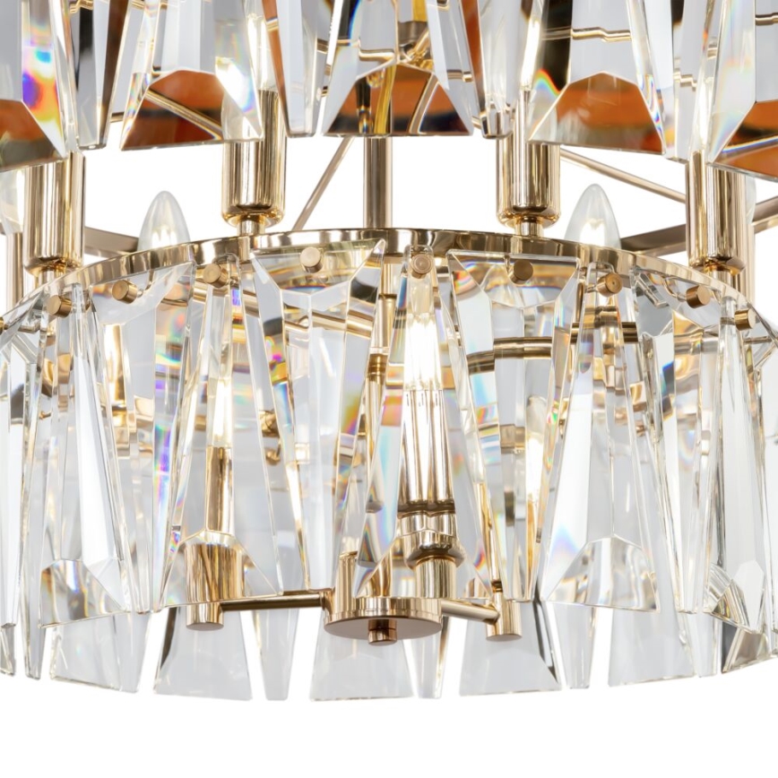 Maytoni MOD043PL-12G - Ljuskrona på kedja PUNTES 12xE14/40W/230V guld