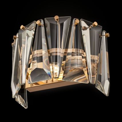 Maytoni MOD043WL-01G - Vägglampa PUNTES 1xE14/60W/230V guld