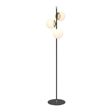 Maytoni MOD048FL-03G - Golvlampa NOSTALGIA 3xE14/40W/230V