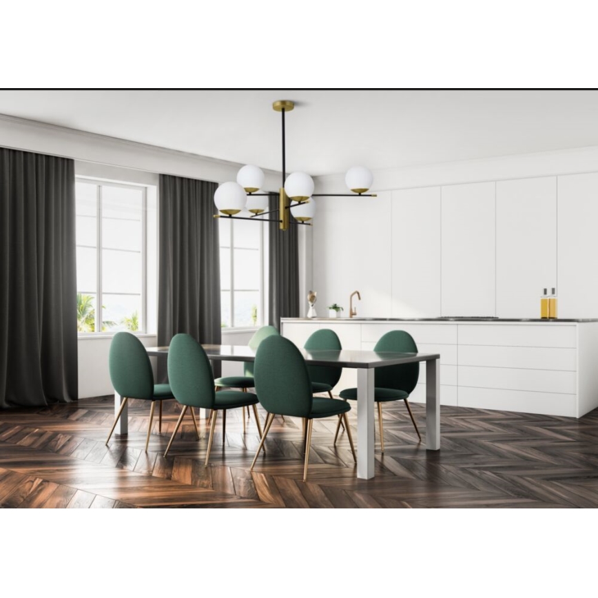 Maytoni MOD048PL-06G - Pendelkrona NOSTALGIA 6xE14/40W/230V