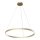 Maytoni MOD058PL-L42BS4K - LED ljuskrona med textilsladd RIM LED/51W/230V 4000K diameter 80 cm guld