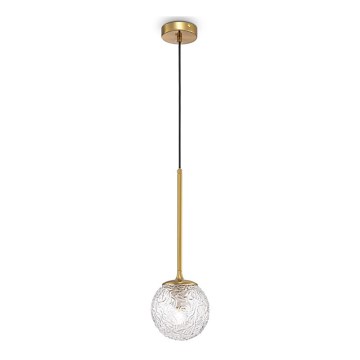 Maytoni MOD061PL-01BS - Ljuskrona med textilsladd LIGERO 1xE27/40W/230V