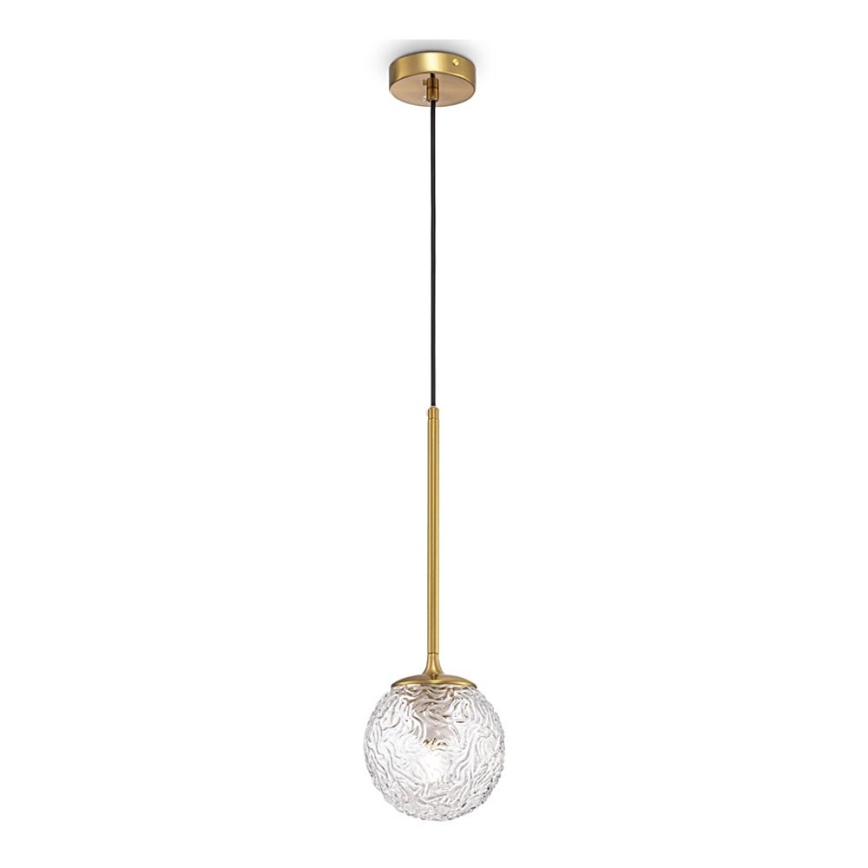Maytoni MOD061PL-01BS - Ljuskrona med textilsladd LIGERO 1xE27/40W/230V