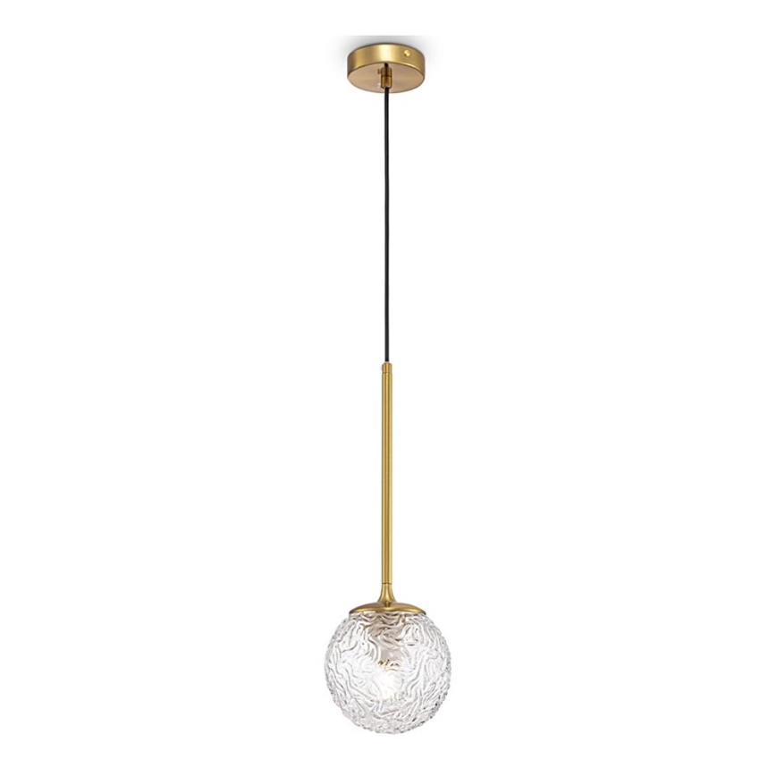 Maytoni MOD061PL-01BS1 - Ljuskrona med textilsladd LIGERO 1xE27/40W/230V