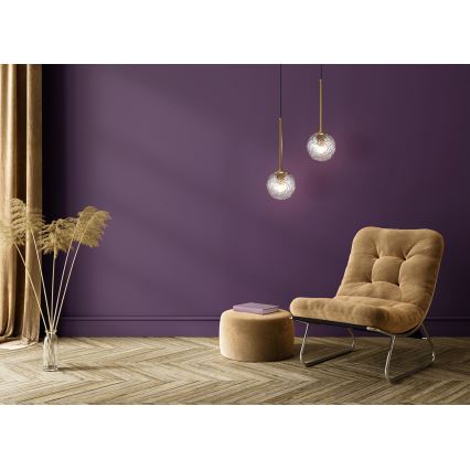 Maytoni MOD061PL-01BS1 - Ljuskrona med textilsladd LIGERO 1xE27/40W/230V