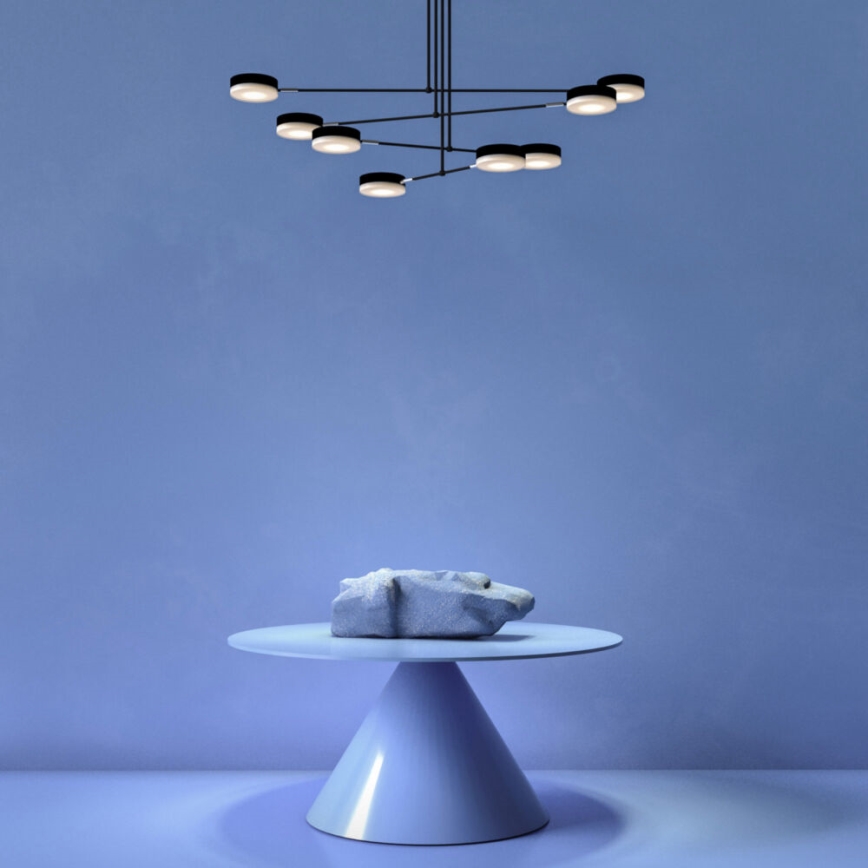 Maytoni MOD070PL-L48B3K - LED pendelljuskrona FAD LED/49W/230V