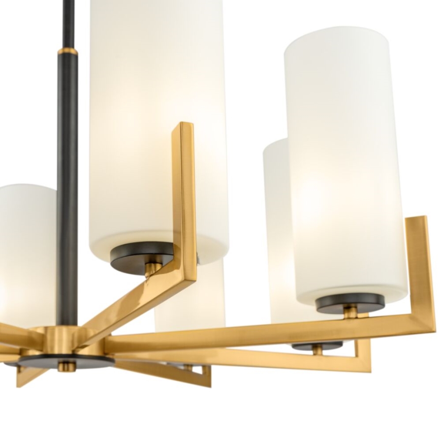 Maytoni MOD089PL-08BS - Pendelkrona FORTANO 8xE27/40W/230V