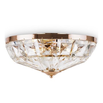 Maytoni MOD094CL-04G - Taklampa FACET 4xE14/60W/230V koppar