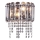 Maytoni MOD097WL-02CH - Vägglampa HAIL 2xE14/40W/230V skinande krom